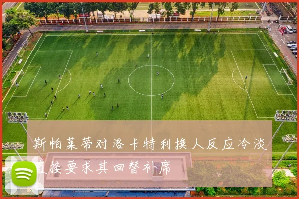 斯帕莱蒂对洛卡特利换人反应冷淡直接要求其回替补席